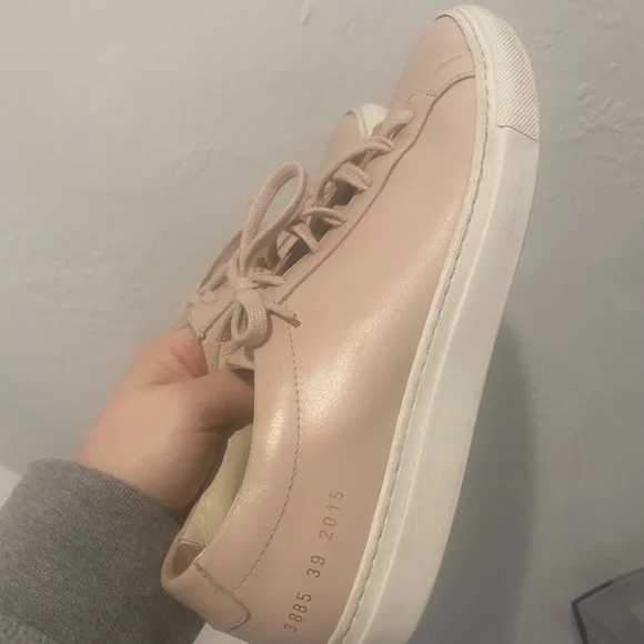 Common Projects Shoes Common Projects Blush Pink With White